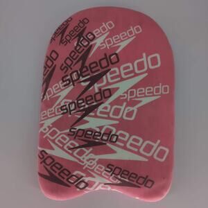 Speedo Pink Logo Unisex Swimming Kick Board Swim Training Kickboard - FAIR